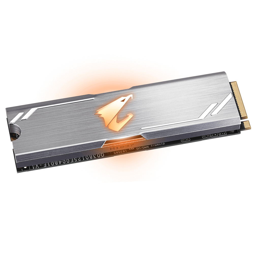 Ổ cứng SSD GIGABYTE AORUS RGB 256GB M.2 2280 NVMe - Hàng Chính hãng