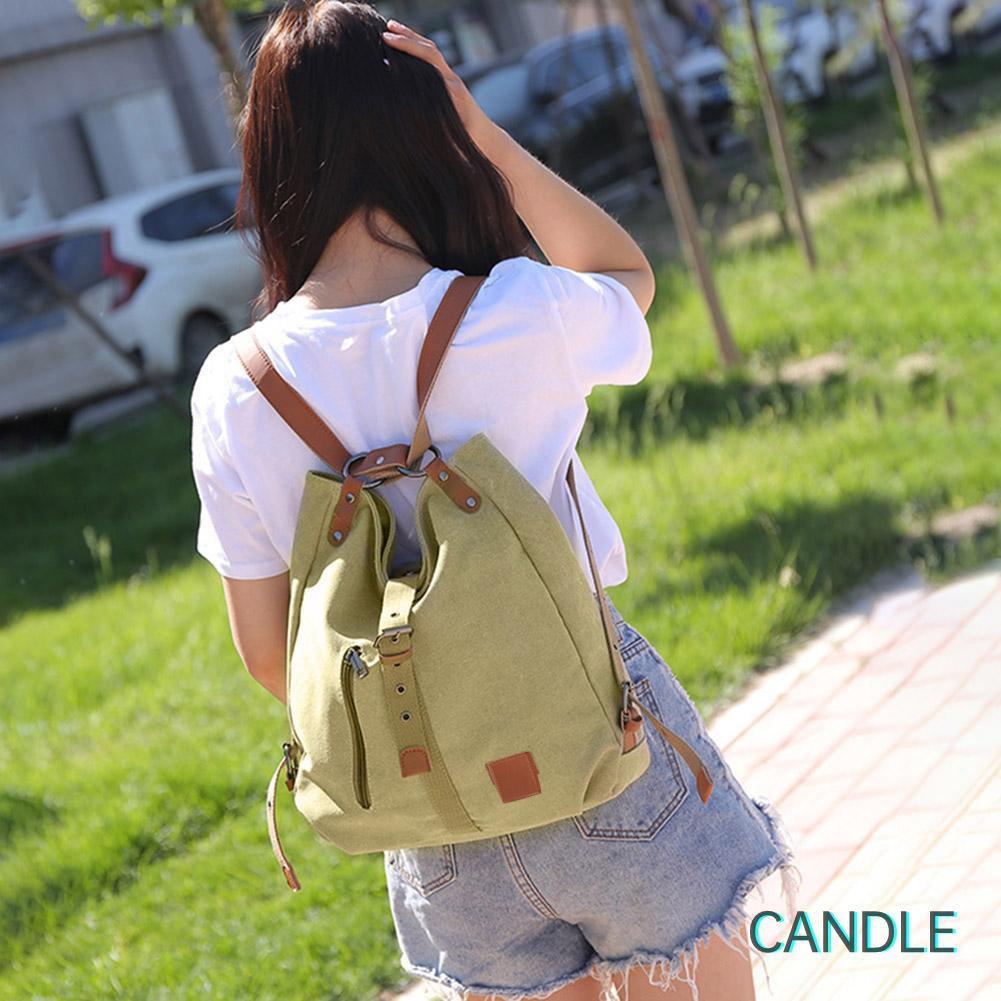 Balo bằng canvas dùng để đi du lịch cho phụ nữ