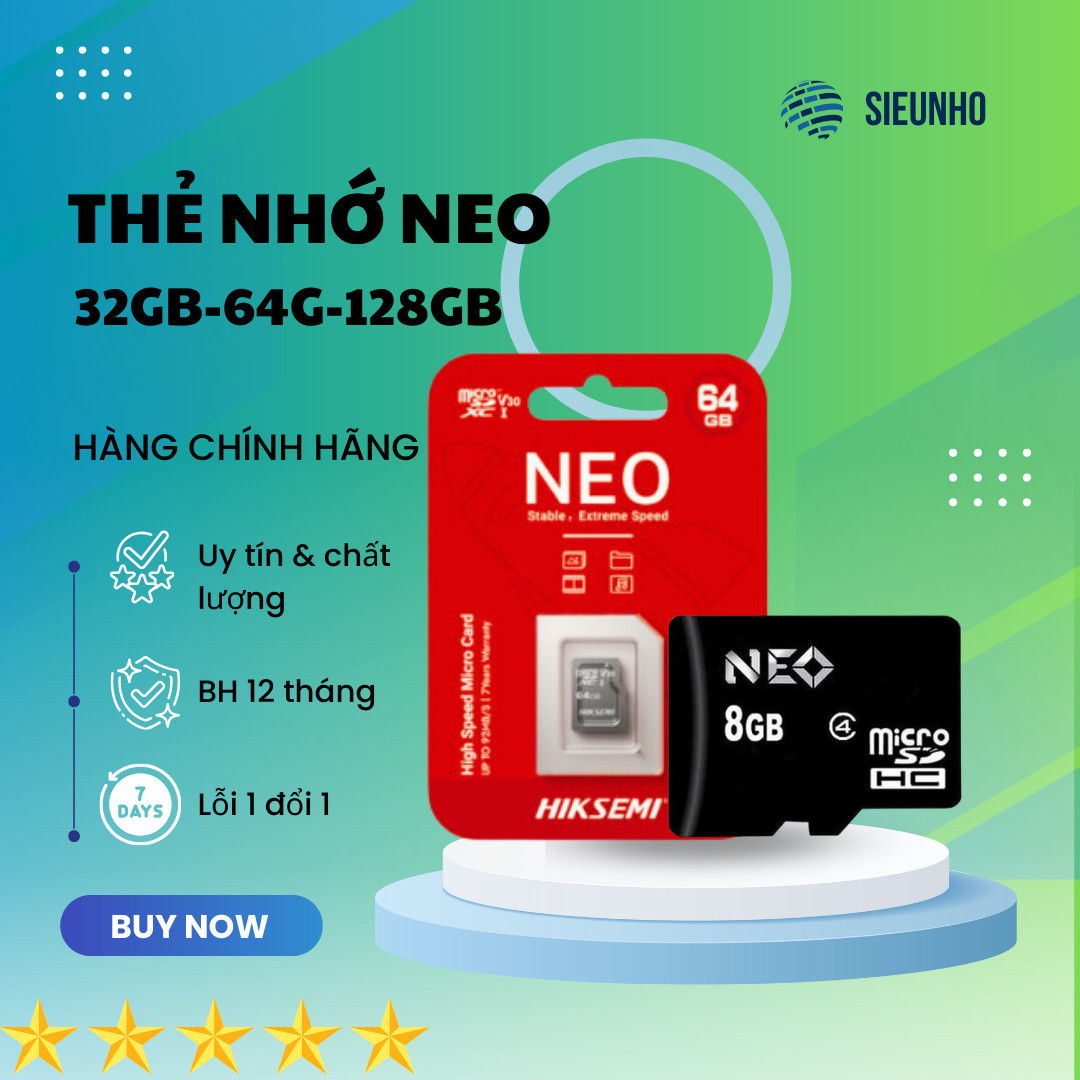 Thẻ nhớ Hiksemi NEO 32GB - Hàng Chính Hãng