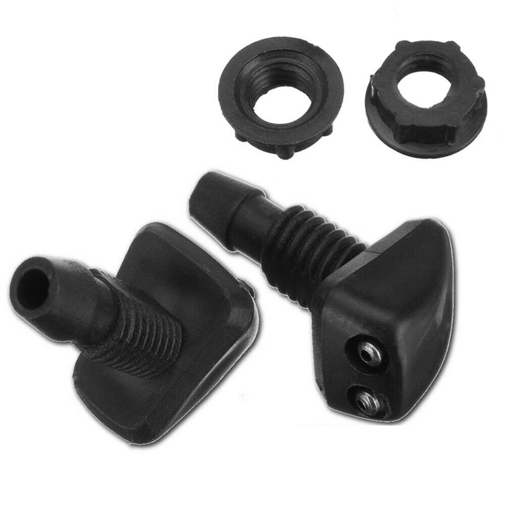 2x2Pieces Car Windshield Washer Wiper Water Spray Nozzle Universal