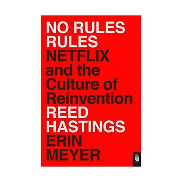 Sách - No Rules Rules : Netflix and the Culture of Reinvention by REED HASTINGS - (US Edition, paperback)