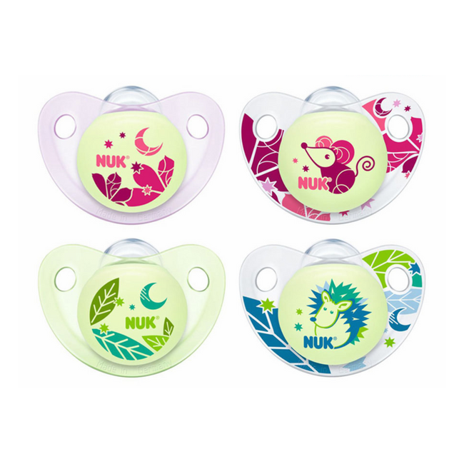 Bộ 2 Ti Giả Silicone Night/Day Nuk NU48151 - Mẫu Ngẫu Nhiên