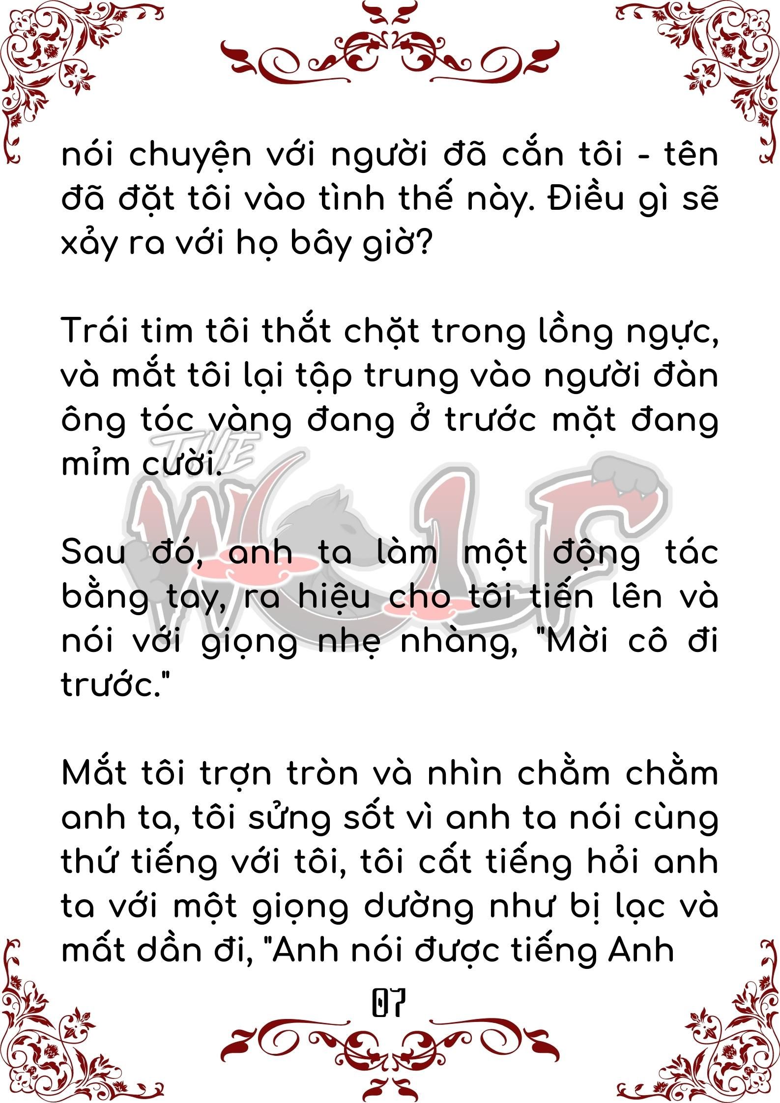 Bầy Sói Giữa Danes Chapter 7 - Next Chapter 8