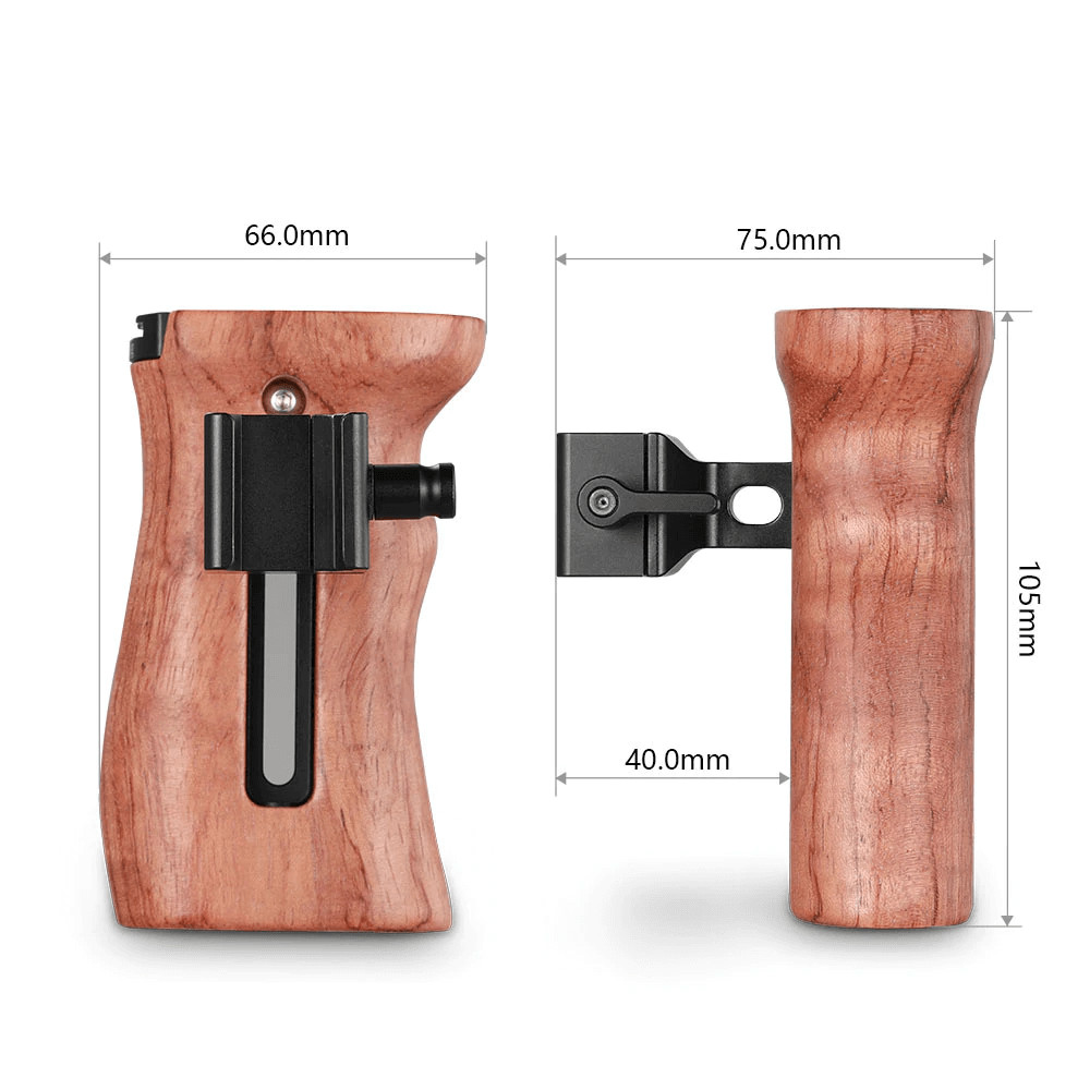 Phụ Kiện Quay Smallrig Wooden Nato Side Handle 2187 - Hàng Nhập Khẩu