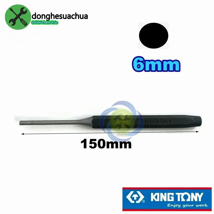 Mũi đục  chốt 6mm Kingtony 76404-06 dài 150mm