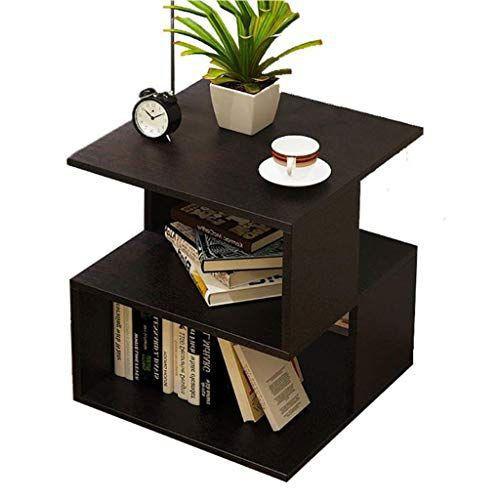 Kệ Tab Đầu Giường 40x40x43.6cm Phong Cách Tối Giảm, Dễ Lắp Đặt, Phủ Melamin Chống Xước, Chống Nước