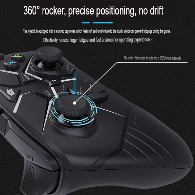 Gamepad tay game Bluetooth A101 cho máy tính, laptop, smartphone, máy tính bảng