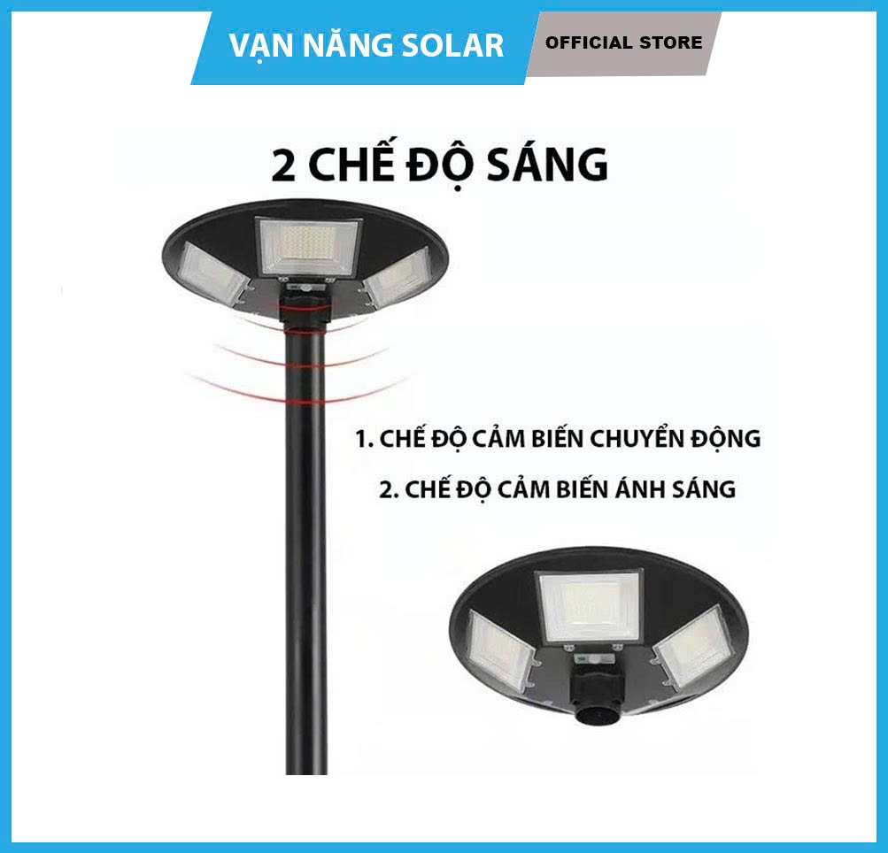 Đèn năng lượng mặt trời hình đĩa bay UFO 150W, 250W