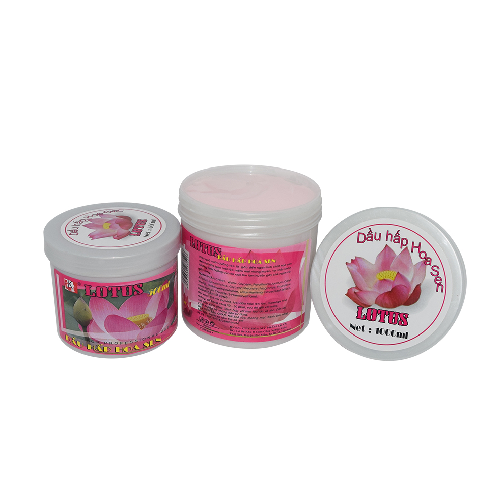 Dầu hấp dưỡng tóc Hoa Sen 500ml - 1000ml ( Lotus Repair Hair Treatment )
