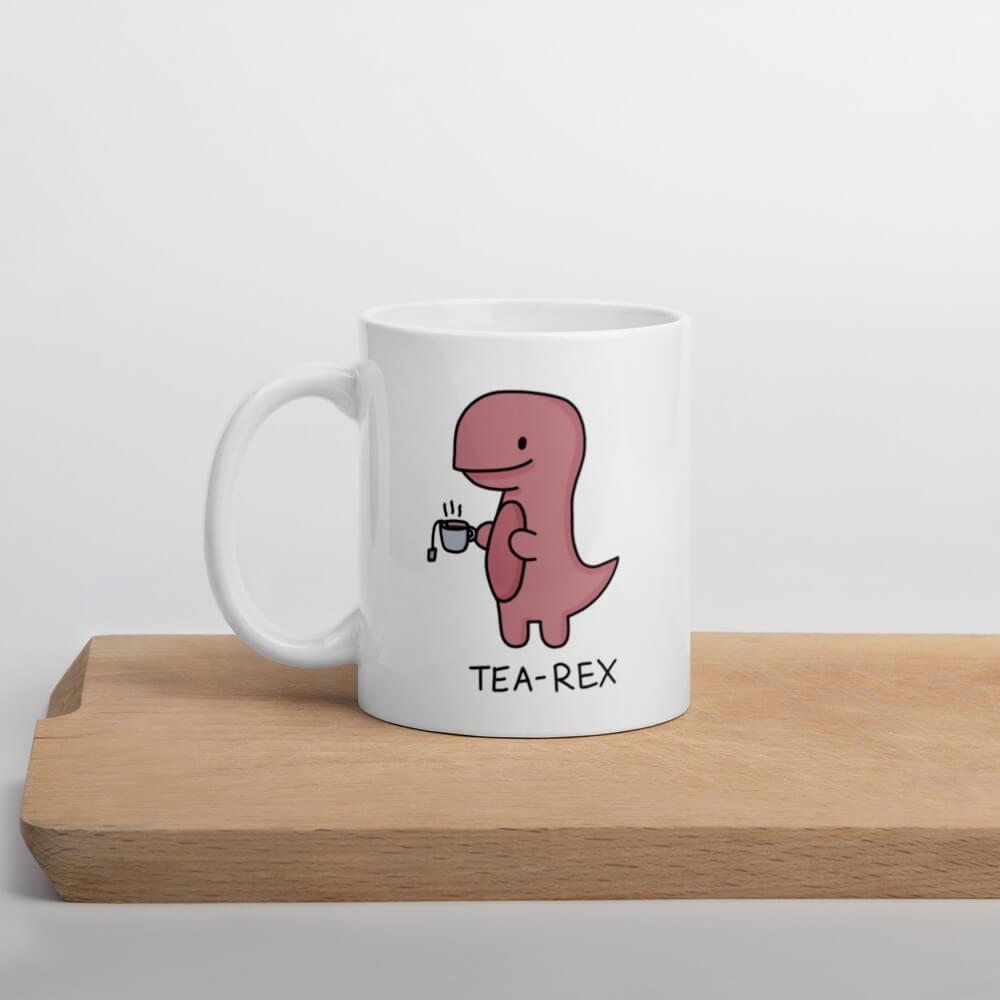 Cốc sứ hình Tea-rex dễ thương