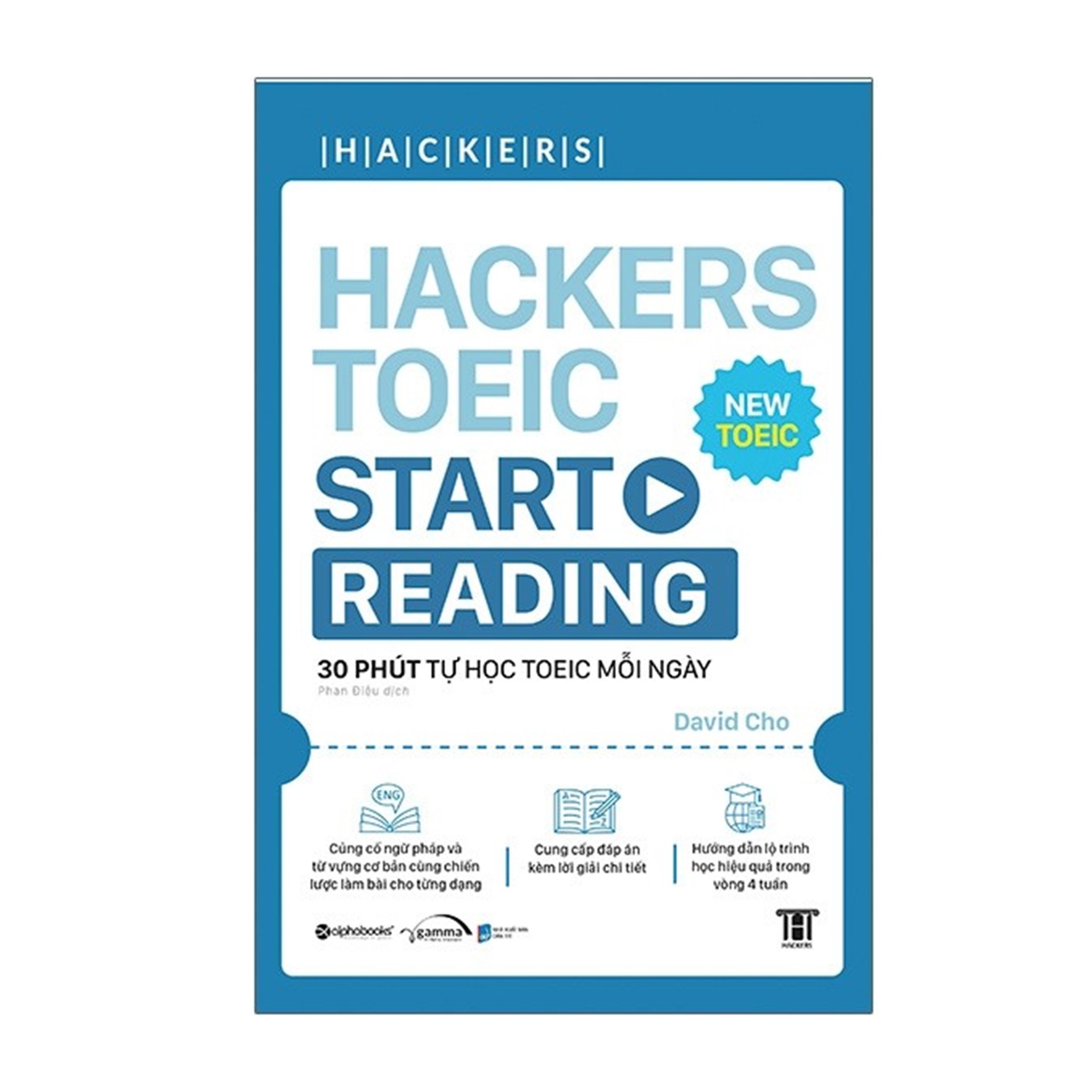 Trạm Đọc Official | Combo Sách Hacker TOEIC : Hackers TOEIC Start Listening + Hackers TOEIC Start Reading