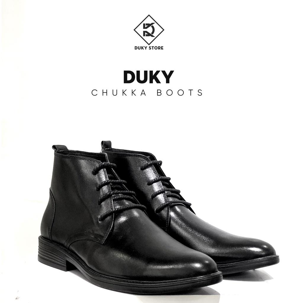 (Bảo hành 12 tháng) Đốc Chukka da bò - Duky Store