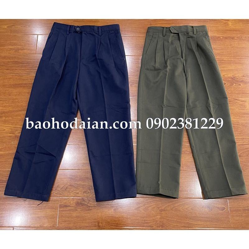 Quần tây công sở, quần bảo vệ vải kaki thành công cao cấp