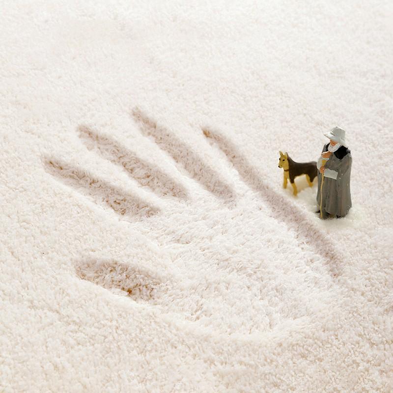 Thảm Chùi Chân Chống Trượt Hình Mèo Hoạt Hình Dễ Thương