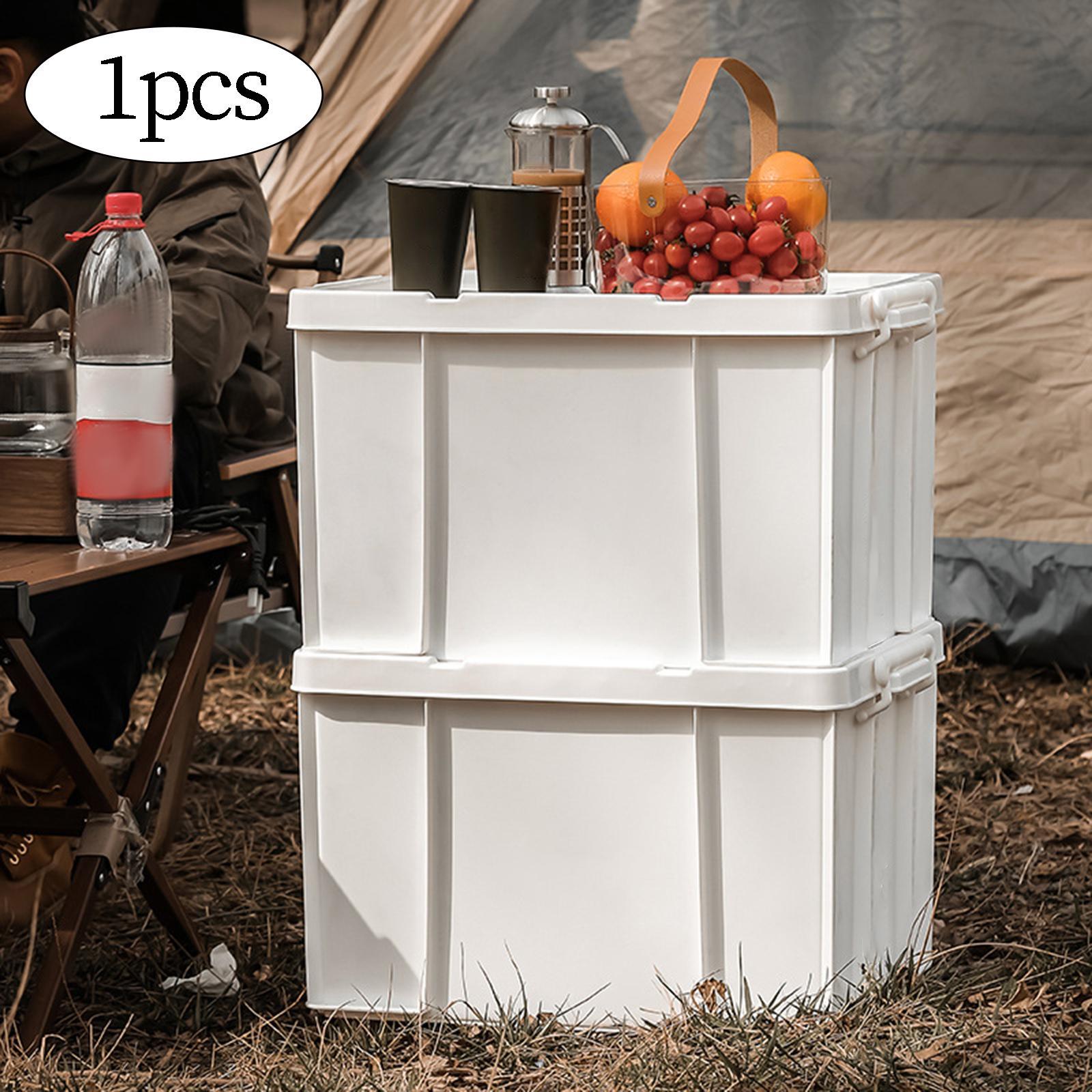 Industrial Tote Bin Stackable Storage Containers for Shelf Toys Moving House