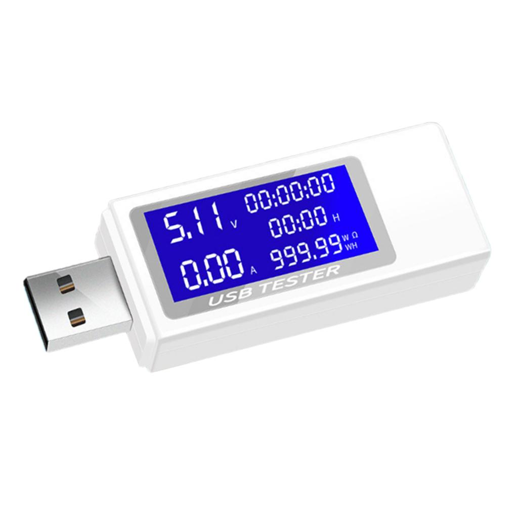 Portable Power  USB Voltmeter Ammeter Capacitance