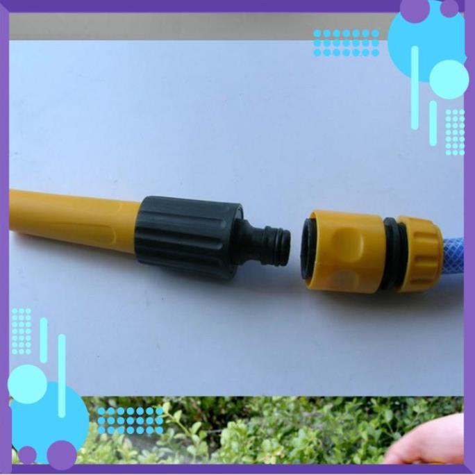 Vòi Xịt️ Bộ dây vòi xịt nước rửa xe, tưới cây , tăng áp 3 lần, loại 15m 206622-5 cút sập,nối đen+ mở chai