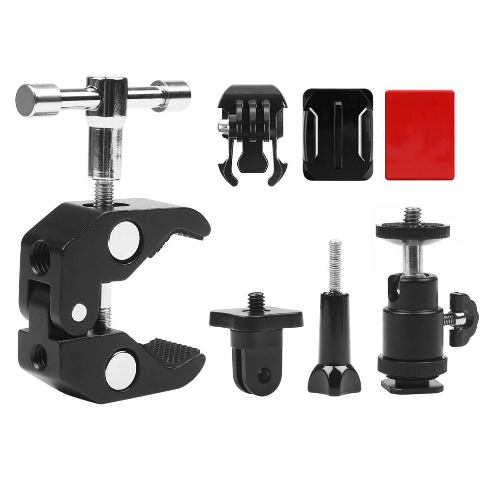 Gậy kẹp cố định cho GoPro Hero 7 6 5 4 3 cho SJCAM Xiaomi Yi Eken Action Camera