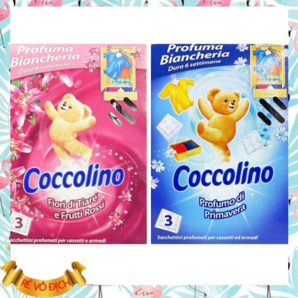 Túi Thơm Tủ Quần Áo Coccolino 3ks Frutti Rossi