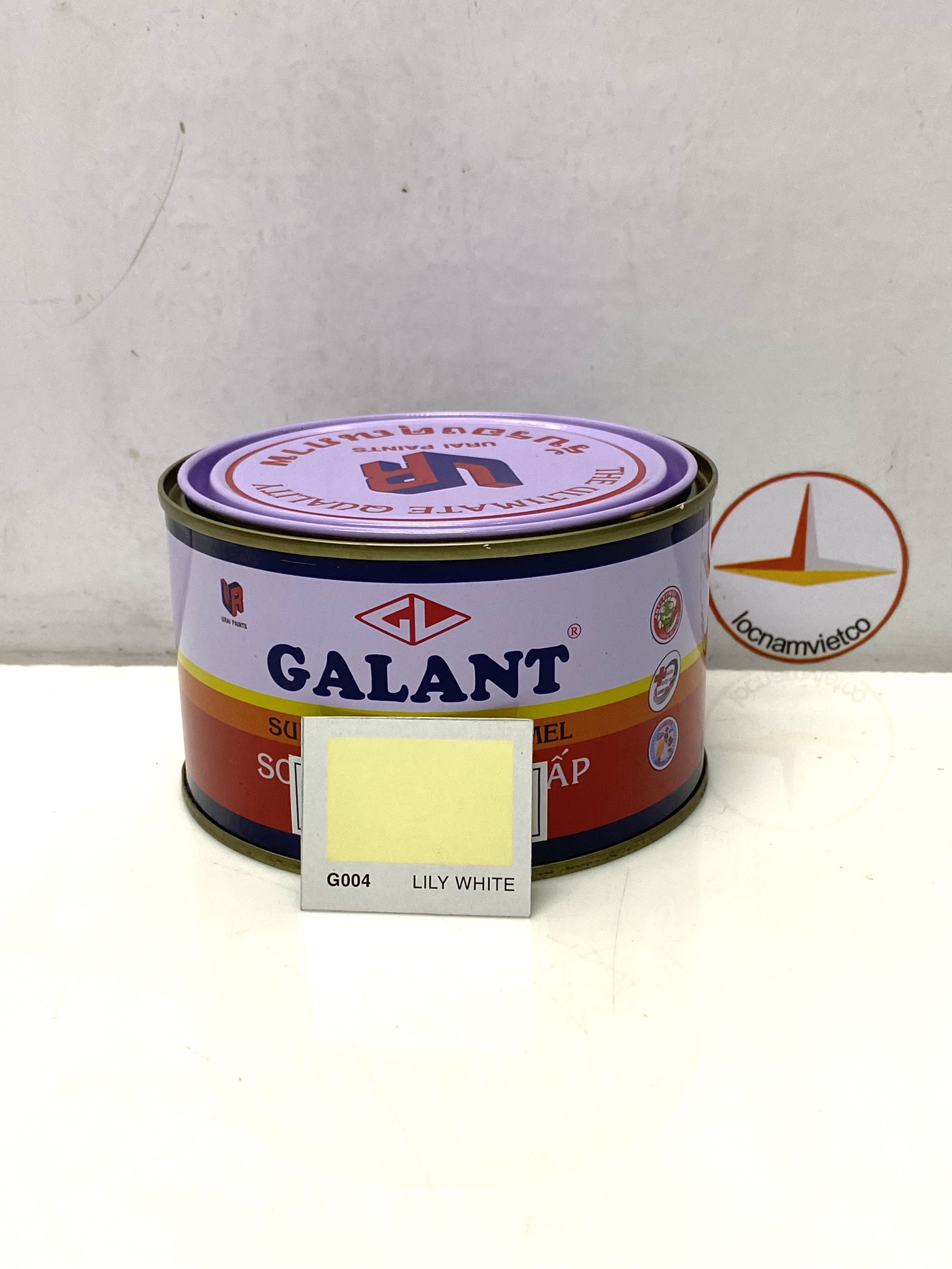 Sơn dầu Galant màu Lily White G004 375ml