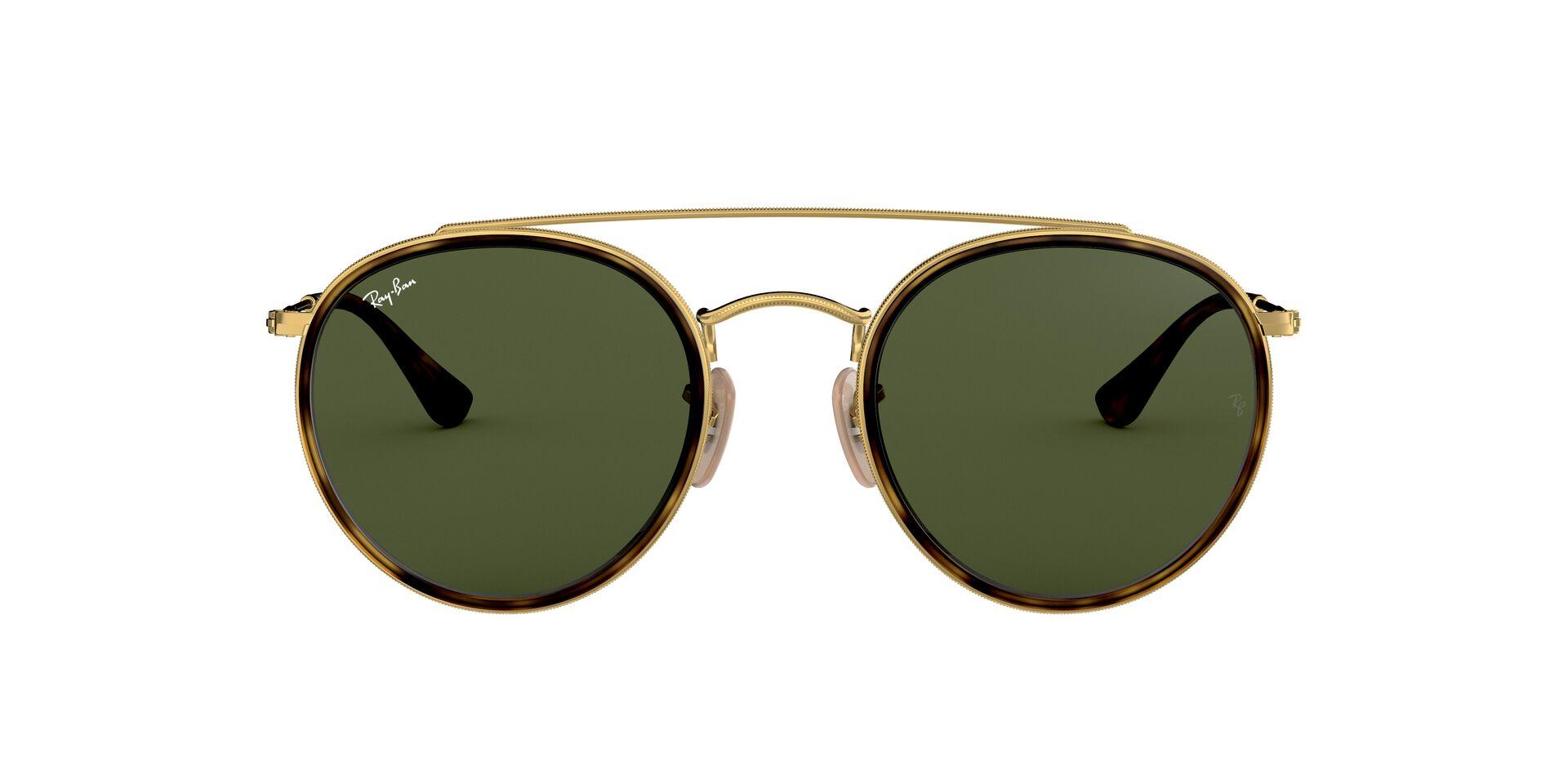 Mắt Kính Ray-Ban Round Double Bridge - RB3647N 001 -Sunglasses