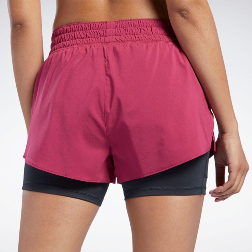 Quần Thể Thao Nữ Reebok Chạy Bộ WOR Run 2 in 1 Short GR9510