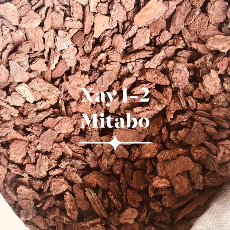 Vỏ thông xay tròn cạnh size 1-2cm