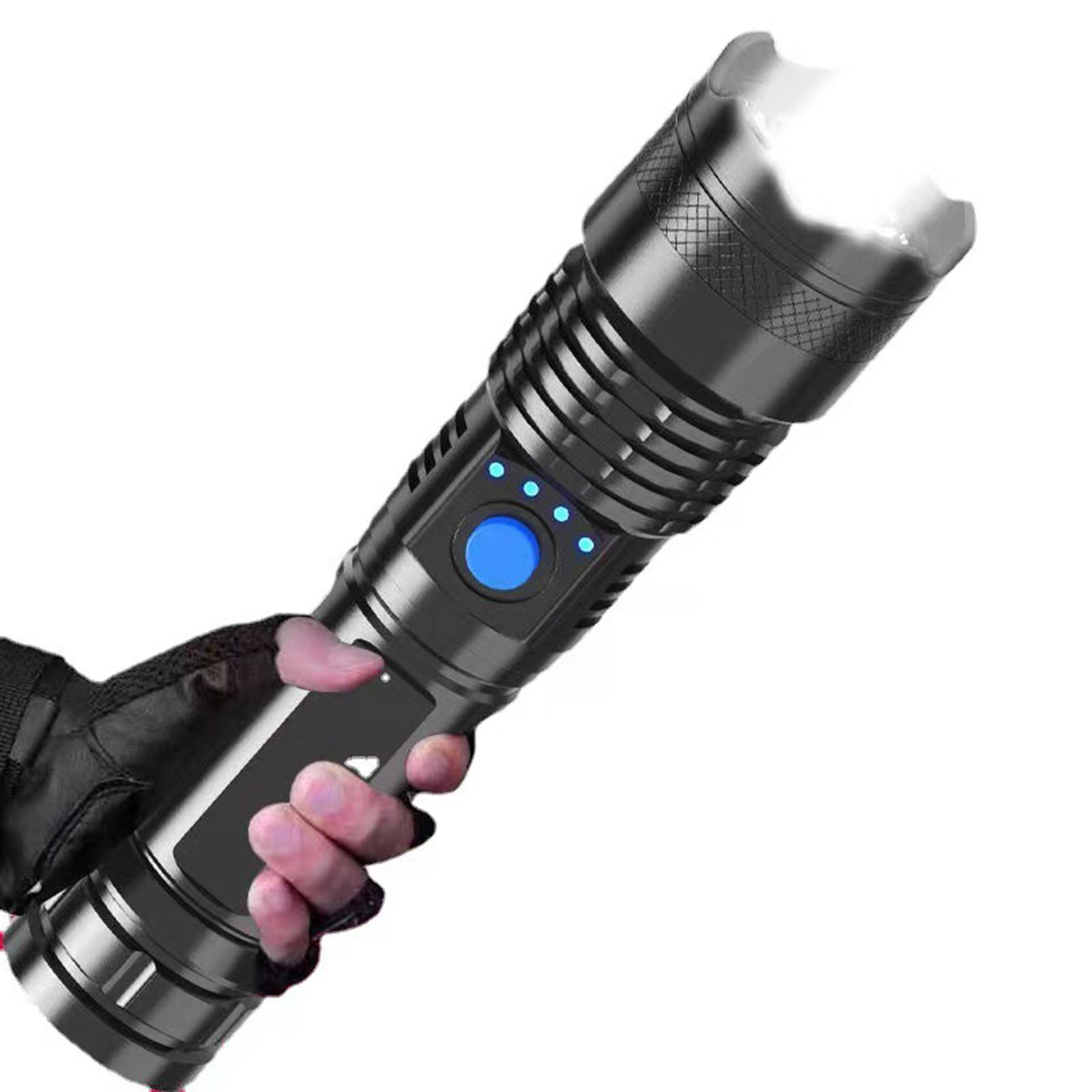 Handheld Flashlight Water Resistant Outdoor Torch for Travel Fishing Camping