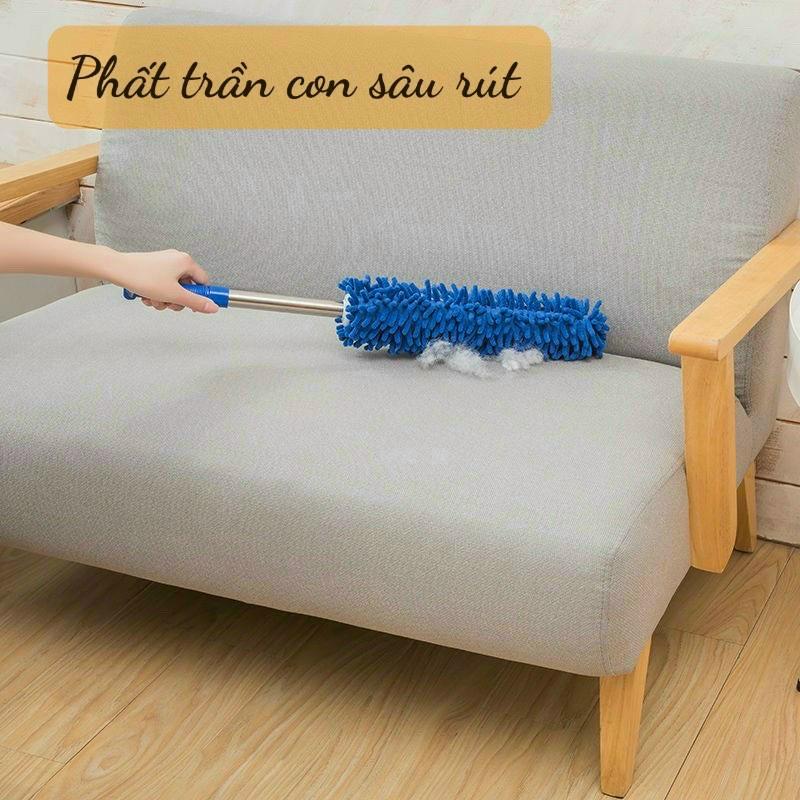 Chổi Phất Trần Con Sâu Rút Đa Năng (Dài 2m)