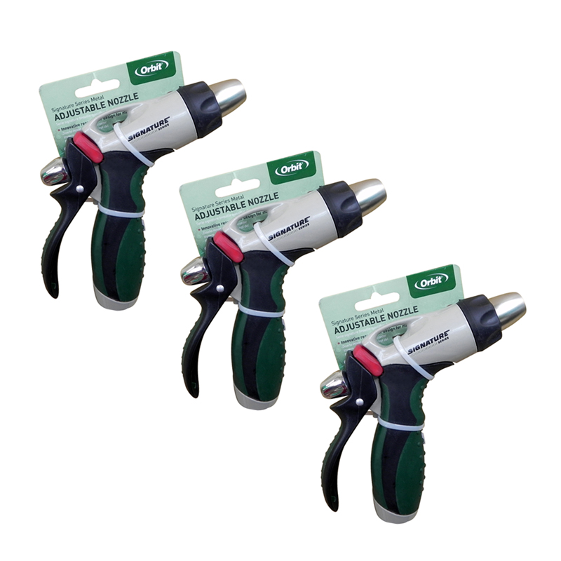 Bộ 03 cái Vòi xịt nước Metal Sig 56156N. Thương hiệu: Orbit - U.K