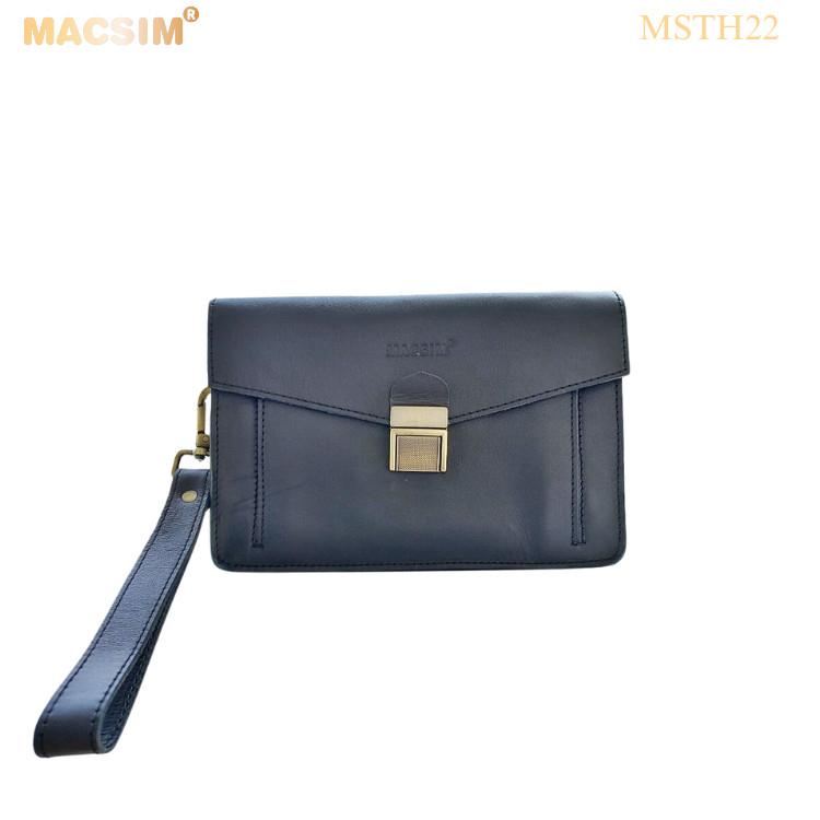 Ví da - Ví cầm tay da cao cấp Macsim mã MSTH22