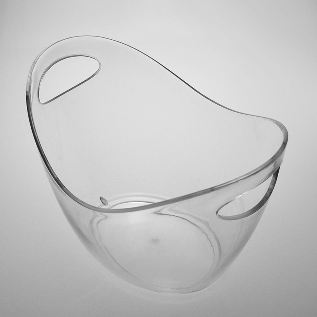 4L LED Ice Cooler Bucket Party Bar Champagne Beer Wine Drinks Box USB Charging 6 Colors