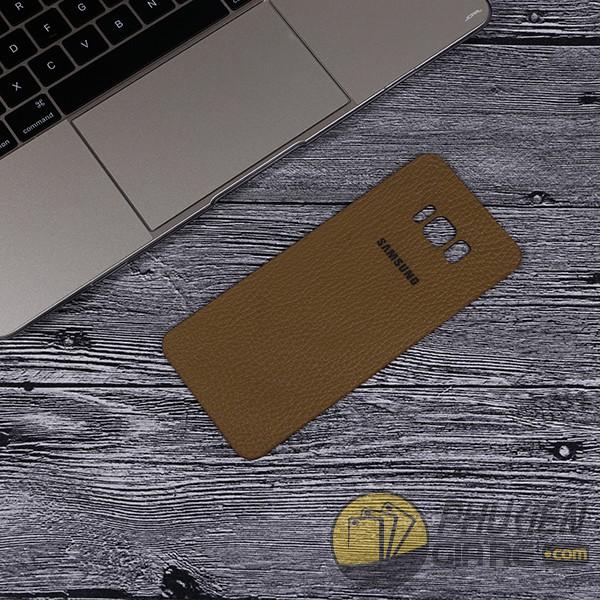 Miếng dán da Galaxy S8 da bò 100%