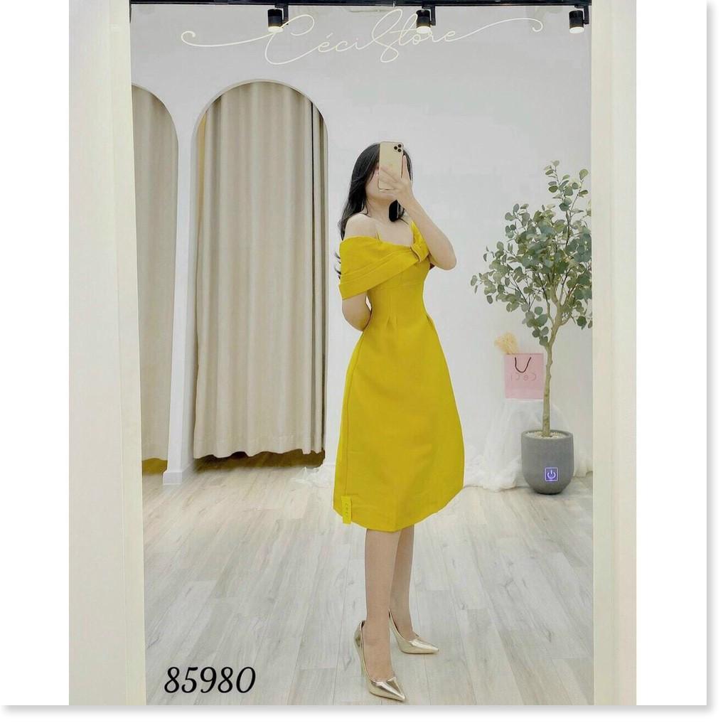 ĐẦM XÒE DỰ TIỆC NỮ CỔ CỘT NƠ SIÊU XINH SANG TÔN DÁNG CHO CÁC CHỊ EM THỜI TRANG MỚI NHẤT HIỆN NAY