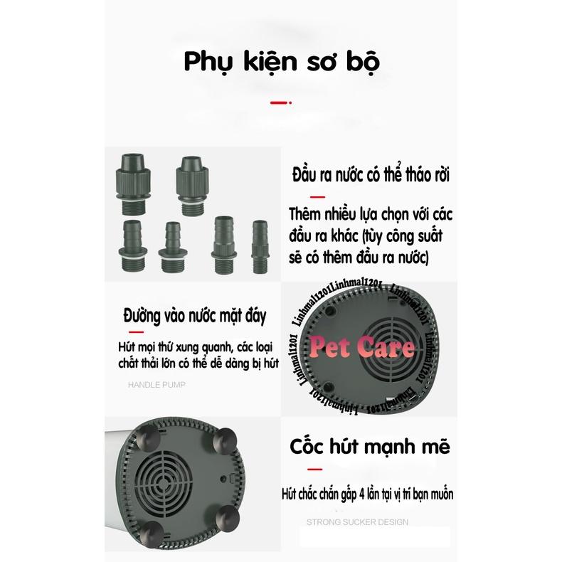 Máy bơm hút đáy bể cá XGP nội địa cao cấp