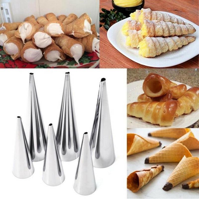 Bộ 3 Khuôn Làm Kem Bằng Thép Không Gỉ