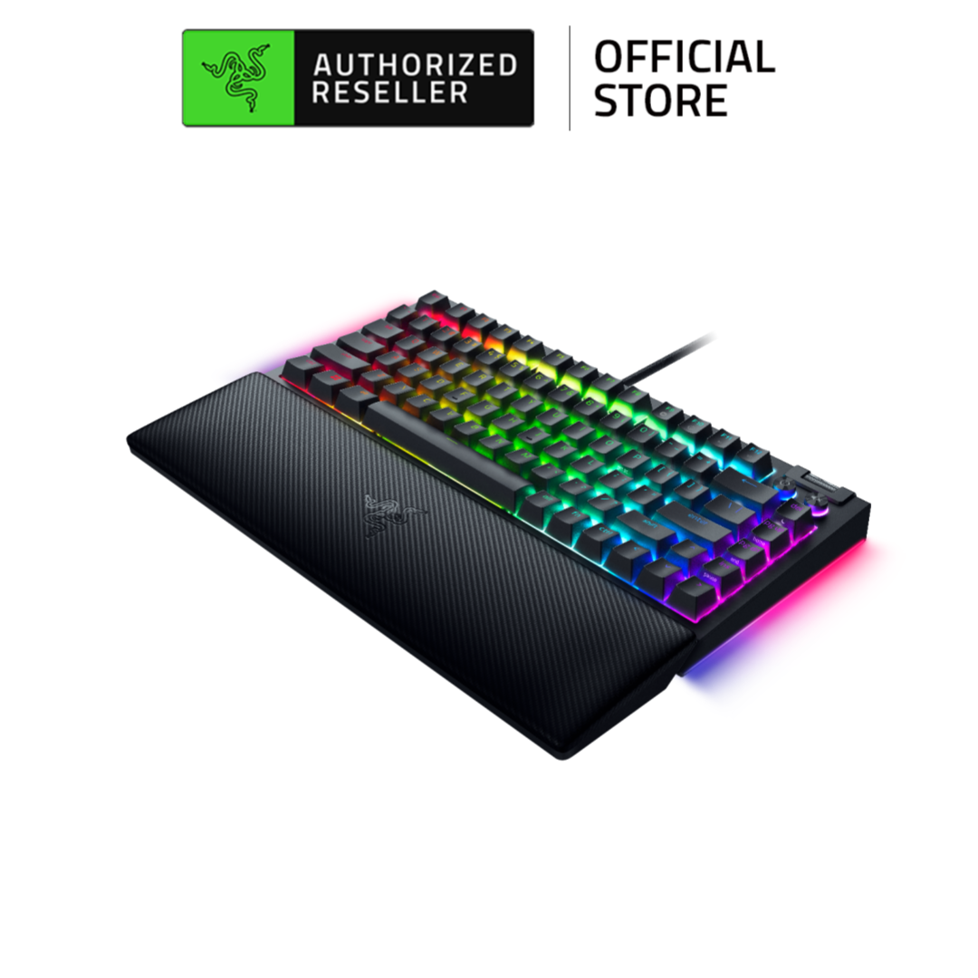 Bàn phím Razer BlackWidow V4 75% - Hot-swappable Mechanical Gaming Keyboard (Hàng chính hãng)