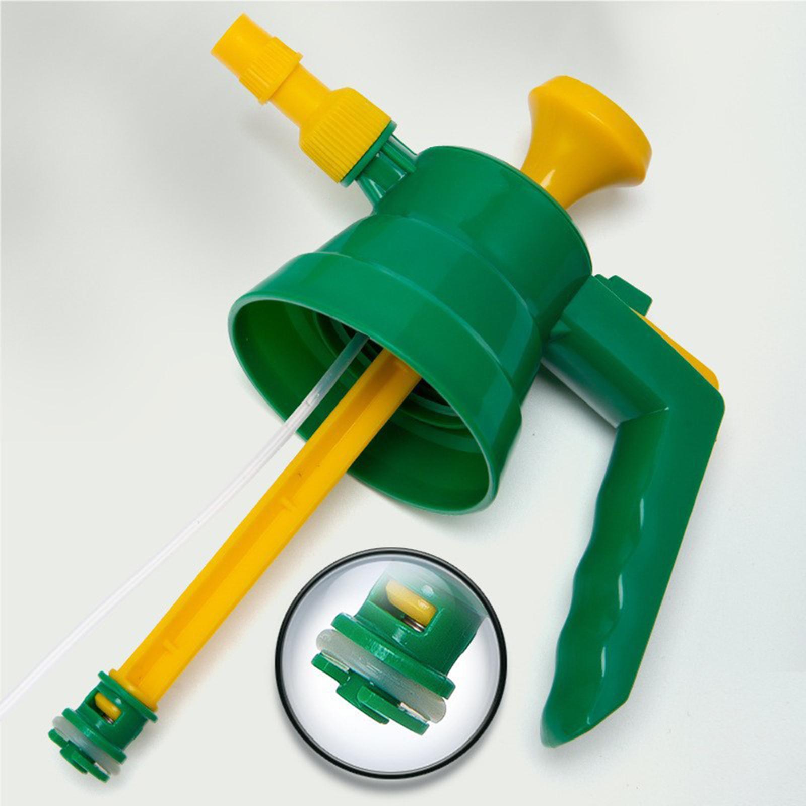 0.5 Gallon Manual Garden Sprayer Adjustable Nozzle for Home Cleaning Indoor