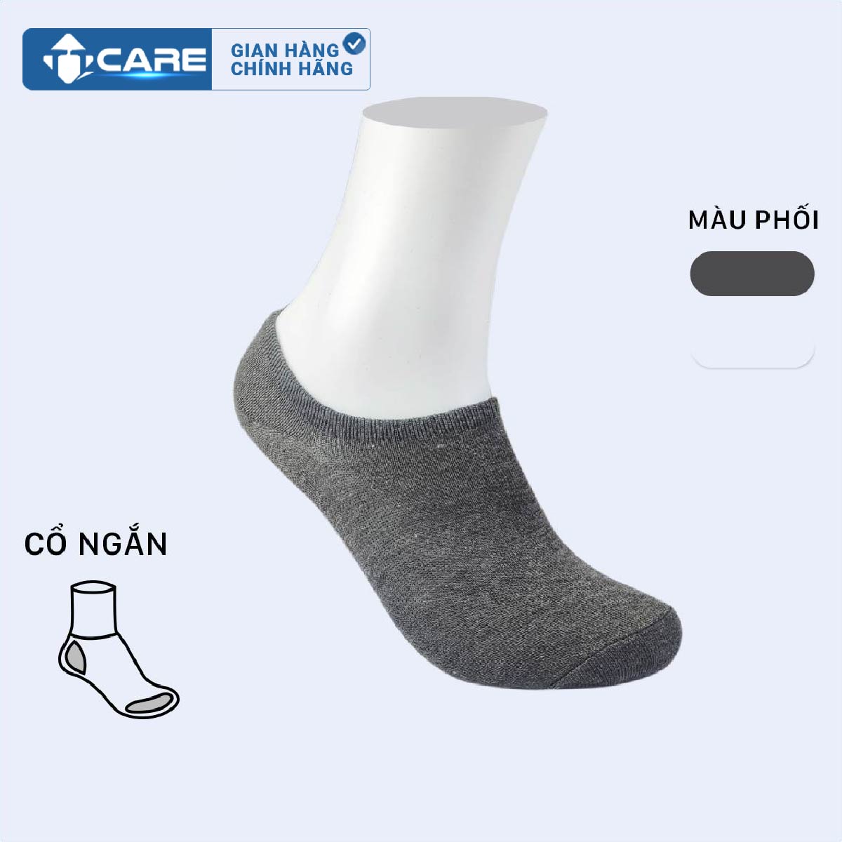 Tất Vớ lười nam T&amp;T / Thun Polyester