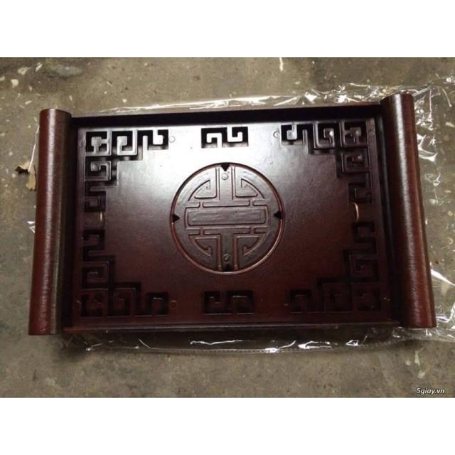 Khay nhựa giả gỗ