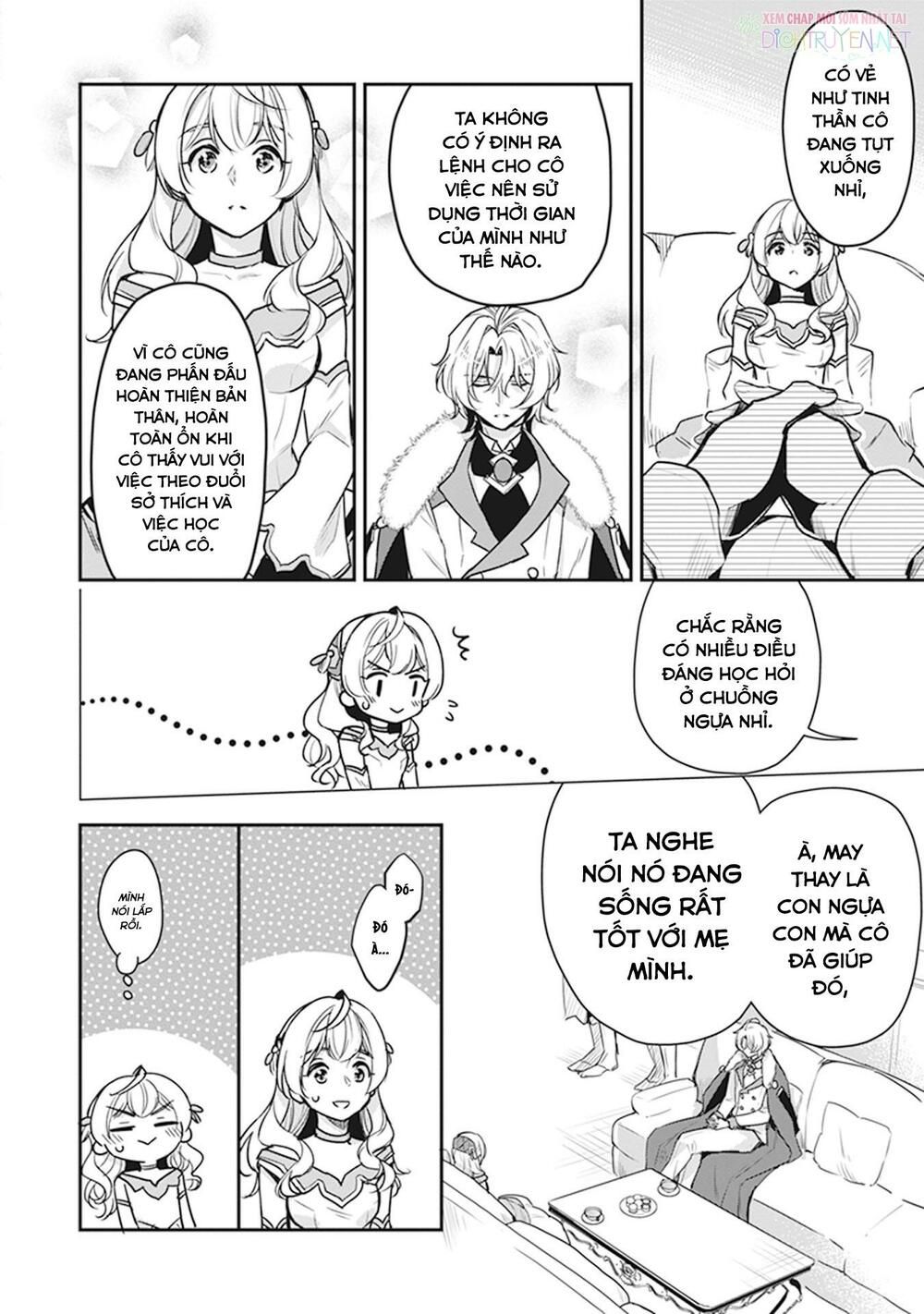 tôi là ứng cử viên cho vị trí hoàng tử phi nhưng tôi chắc kèo là tôi trúng rồi! chapter 9 8