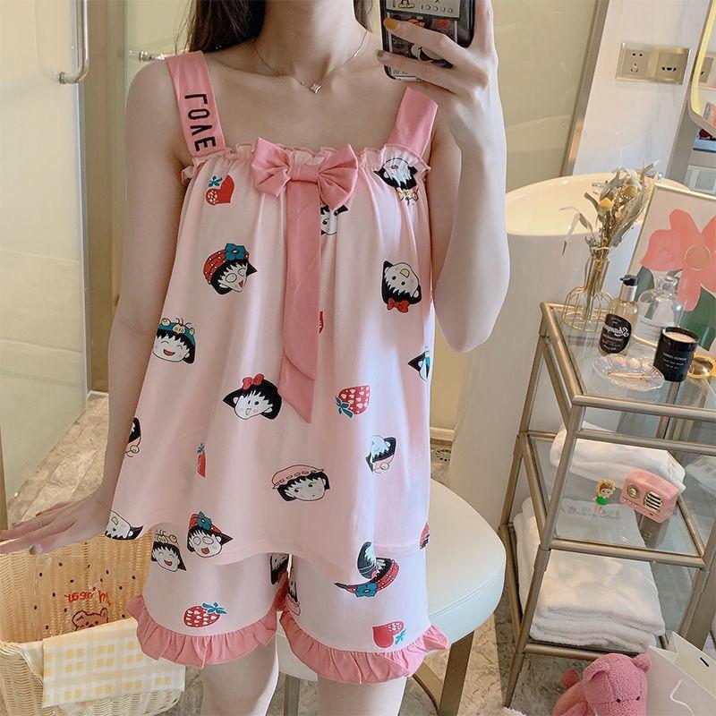 Bộ đồ ngủ bầu đẹp - Bộ ngủ 2 dây hình thú ngộ nghĩnh cute siêu đẹp đẹp ĐN2D 01