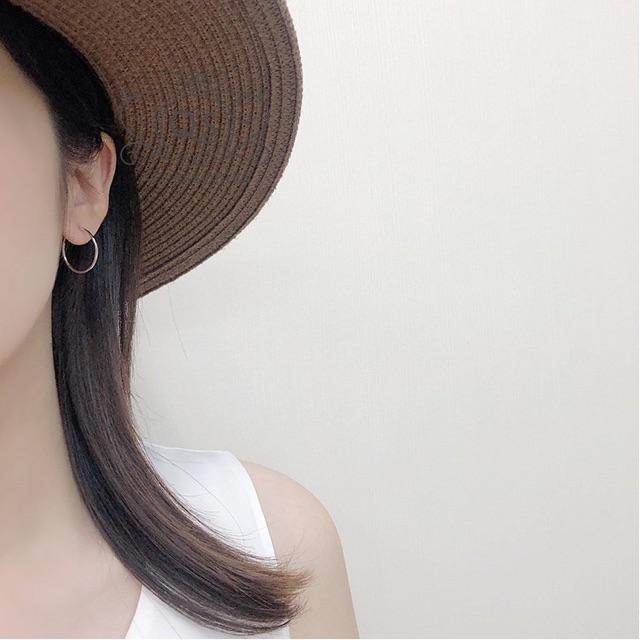Khuyên tai tròn nhỏ basic
