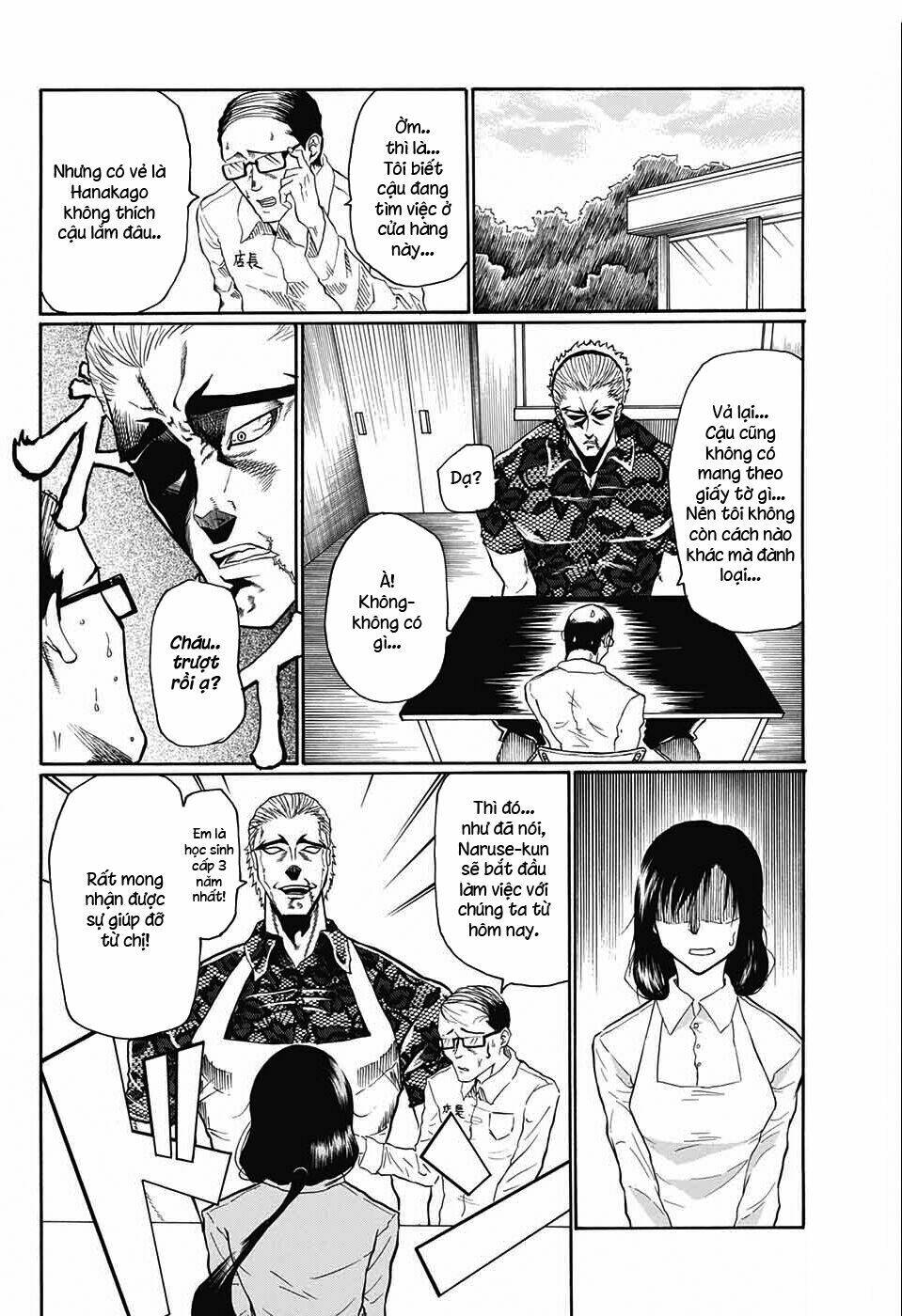 naruse à, cậu cười trông ghê lắm chapter 1 12