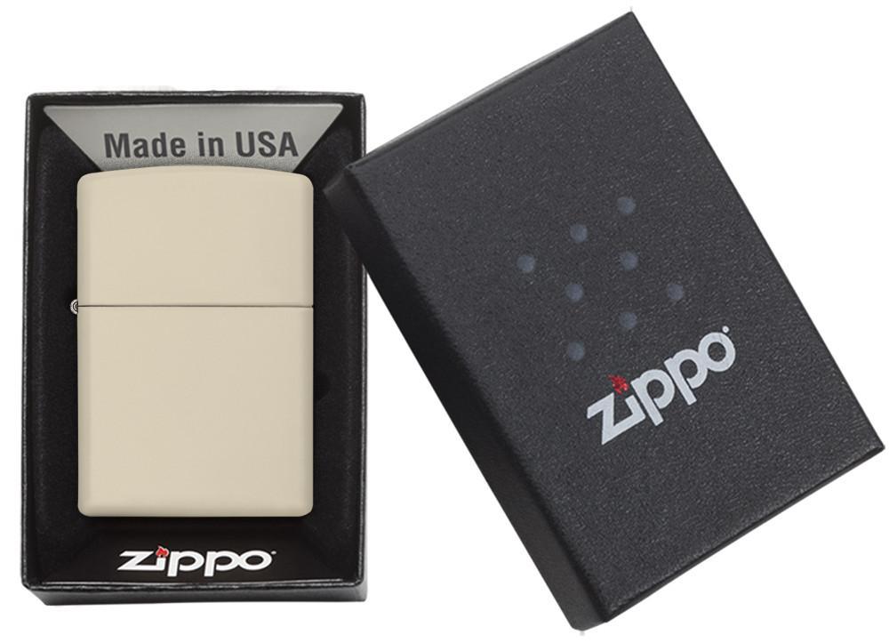 Bật Lửa Zippo Classic Matte Cream 216