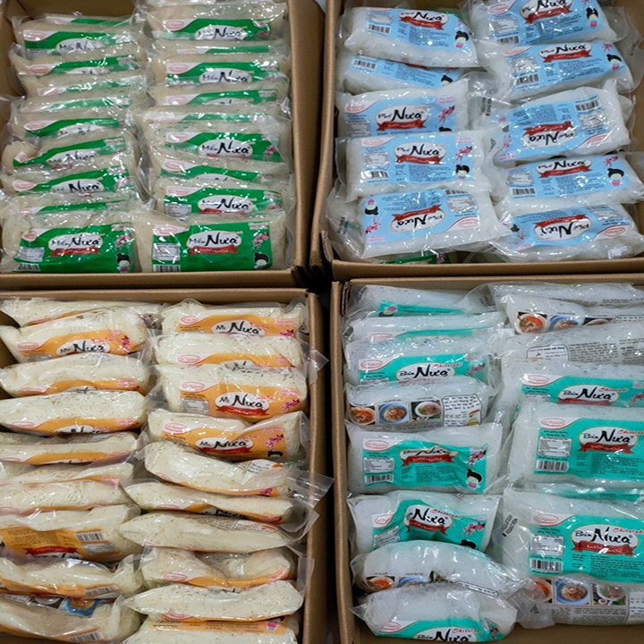 5 Gói Mix Bún Nưa Mì Nưa Phở Nưa Miến Nưa Cơm Nưa Vị Nguyên 240Gram