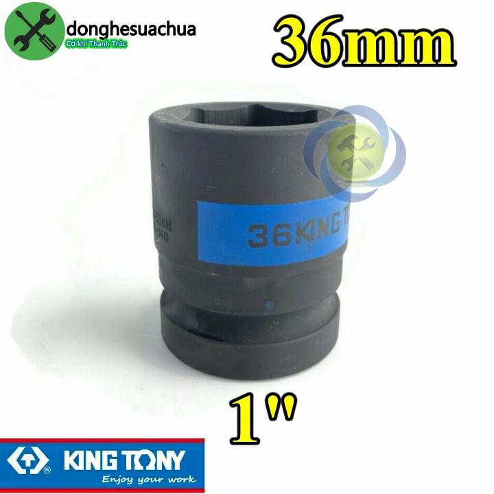 Tuýp 36mm loại 1 inch ngắn màu đen 6 cạnh Kingtony 853536M
