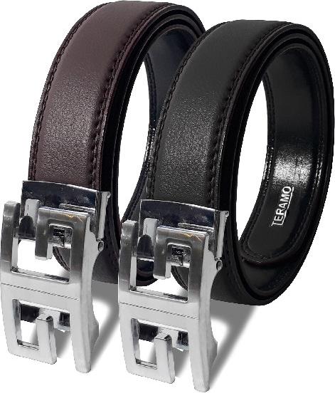 Thắt Lưng Nam Da Bò Thật Teramo - KL015 Đen
