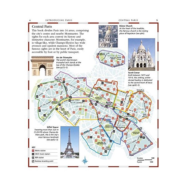 Paris Pocket Map and Guide