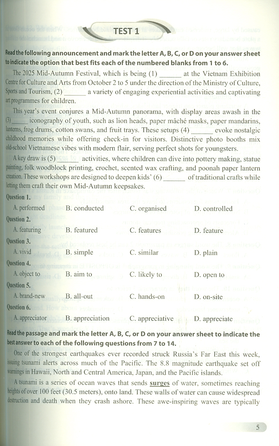 Bộ Đề Ôn Thi Tốt Nghiệp Trung Học Phổ Thông Môn Tiếng Anh - Thần Tốc Thực Chiến